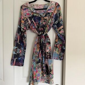 Johnny Was Reversible Rain Coat